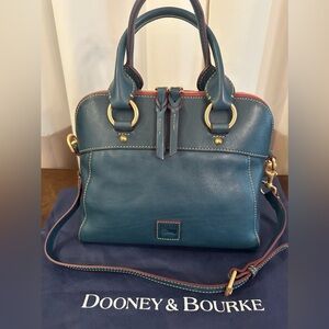 Dooney & Bourke Florentine Cameron Satchel - Denim Blue